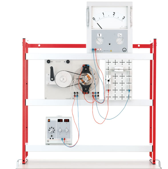 Demonstration panel frame, set VI (electrical machines)