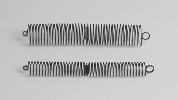 Helical springs, pair