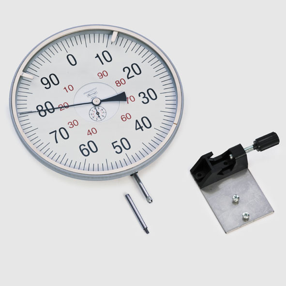 Dial gauge with holder