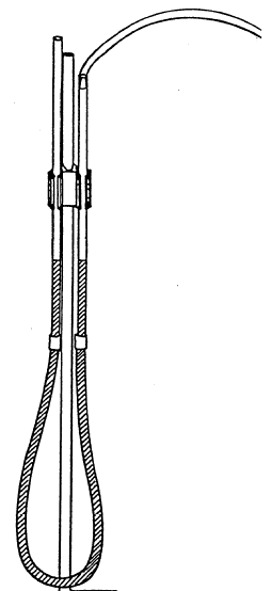 U-tube manometer, ungraduated