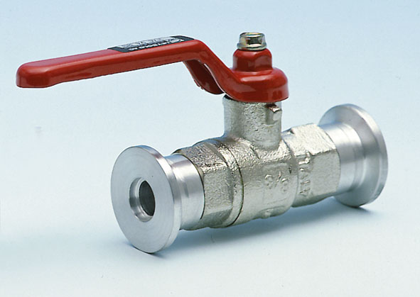 Fine vacuum ball valve, DN 16 KF