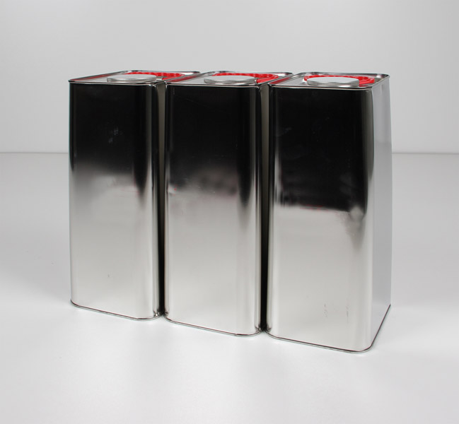 Metal canisters, set of 3