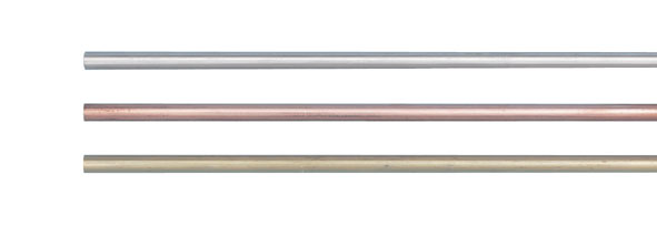 Metal rods, 1.5 m, set of 3