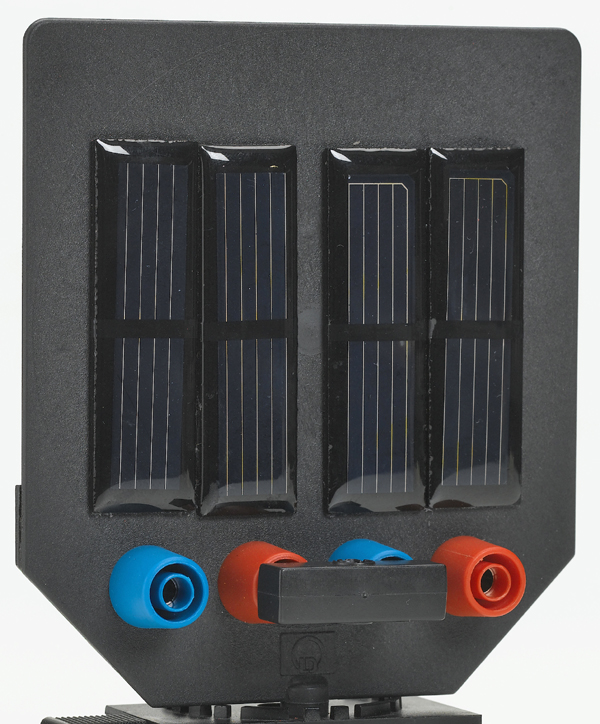 Solar module, 2 V/150 mA, on screen