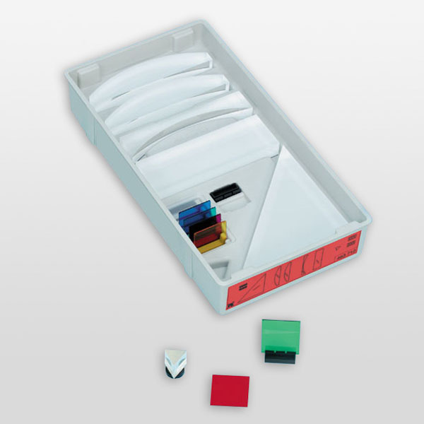 Magnetic board for optics, supplementary set