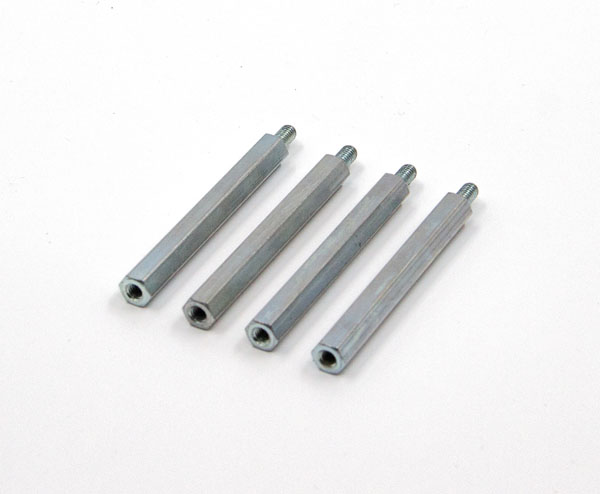 Magnetizable rods, set of 4