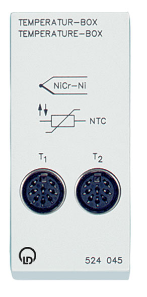 Temperature box, NiCr-Ni/NTC