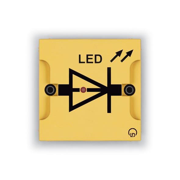 Light emitting diode, for optical fibres, BST D