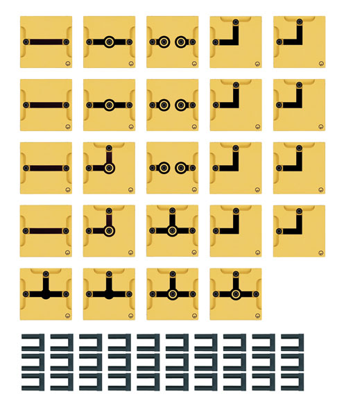 BST D equipment set: Connector blocks