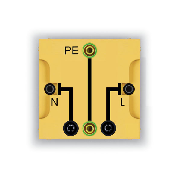 Connector block, PE, N, L, BST D