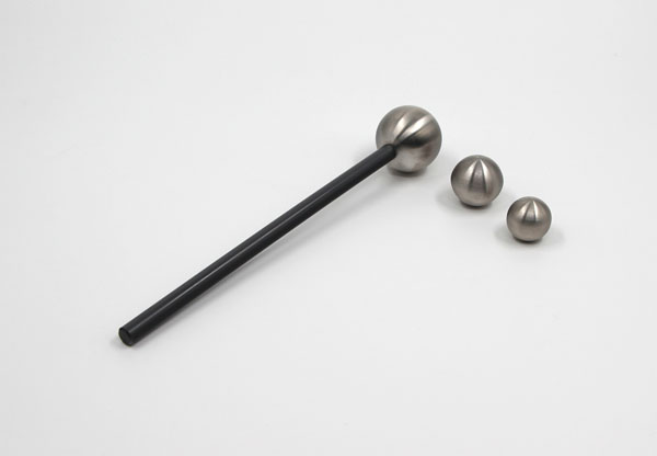 Set of 3 conducting spheres