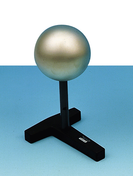 Sphere on insulated stand rod