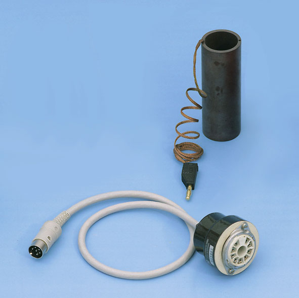 Socket for Hg Franck-Hertz tube, with DIN connector
