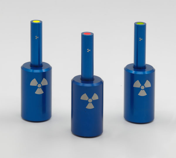 Radioactive preparations, set of 3