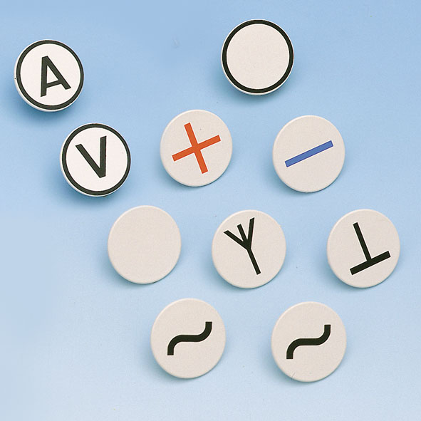 Plug-in symbols, set of 10