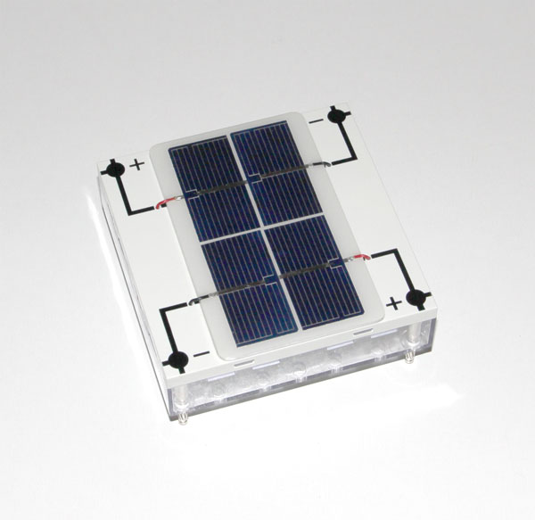 Solar module, 2 V/0.3 A, STE 4/100