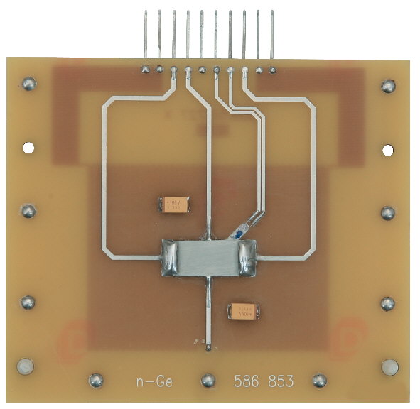 N-doped germanium on plug-in board