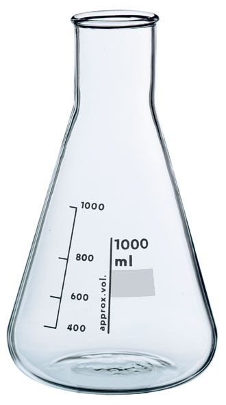Erlenmeyer flask, Boro 3.3, 500 ml, wide neck