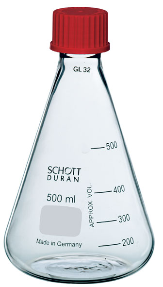 Erlenmeyer flask DURAN, 250 ml, GL 32