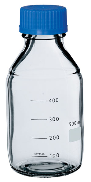 Laboratory bottle, 500 ml, GL 45 thread