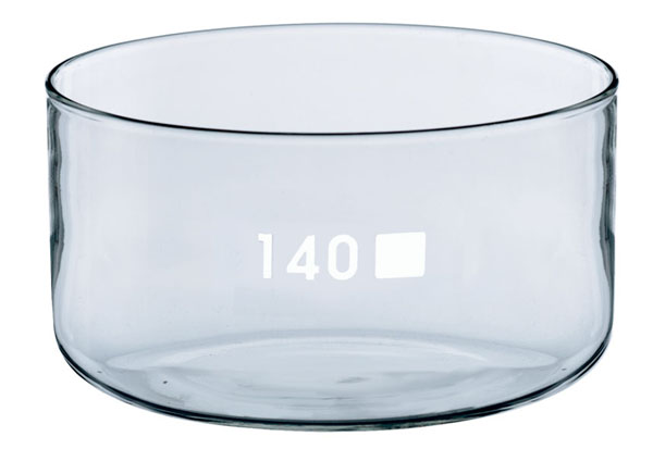 Laboratory dish, 140 mm diam., 900 ml