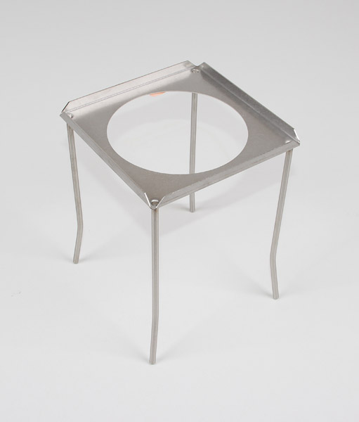 Four-legged stand, rectangular, 155 x 155 x 220 mm