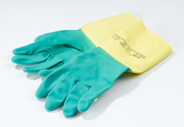 Safety gloves, neopren, large