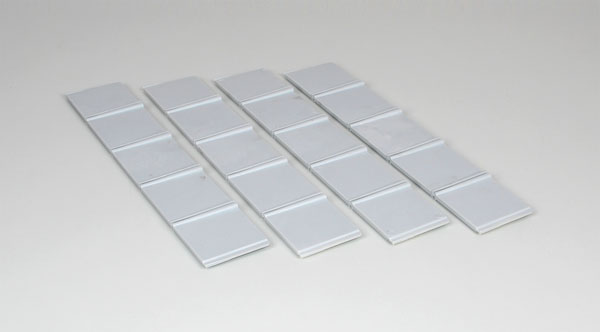 Fold devider, long, set of 4 pieces