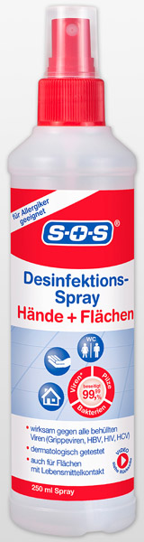 Disinfectant spray