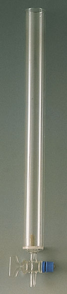 Chromatography column, 440 x 32 mm diam.