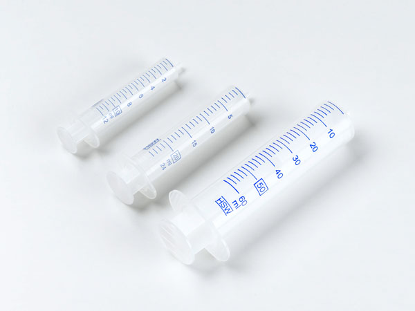 Disposable syringe, 10 ml, with Luer fitting, 5 pcs.