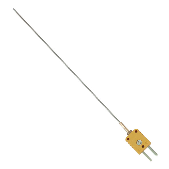 Temperature probe, NiCr-Ni, for insertion, type K