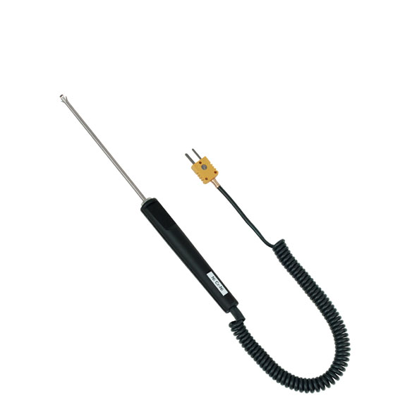 Temperature probe, NiCr-Ni, for surface measurement, type K