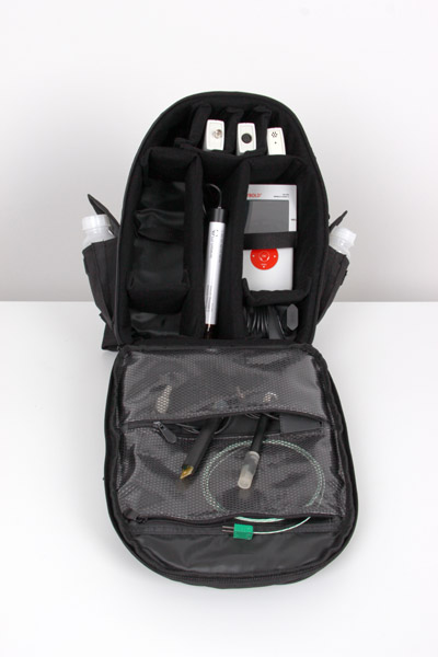 Backpack for environmental analysis