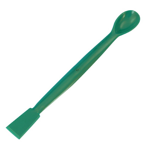 Spoon-ended spatula, PP, 180 mm