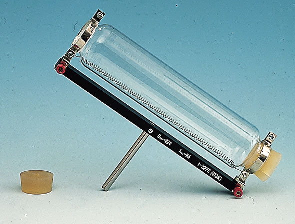 Heating mantle for gas sampling syringe