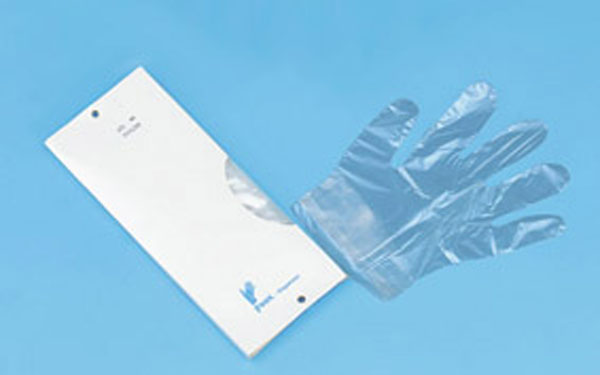 Disposable gloves, plastic, 100 pcs