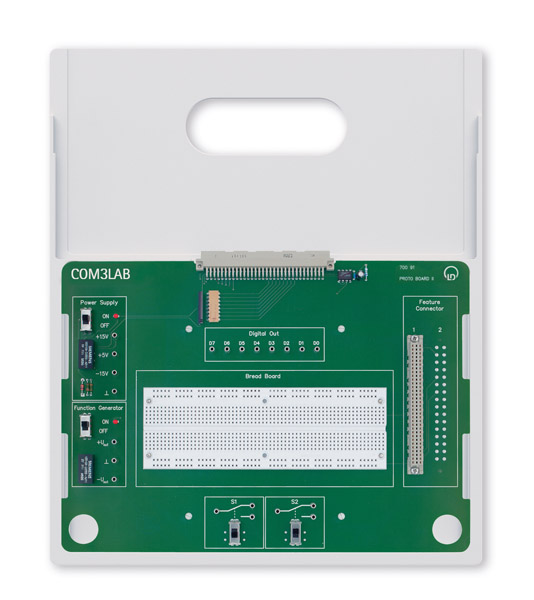 COM3LAB Course: Protoboard II - COM4LAB ready