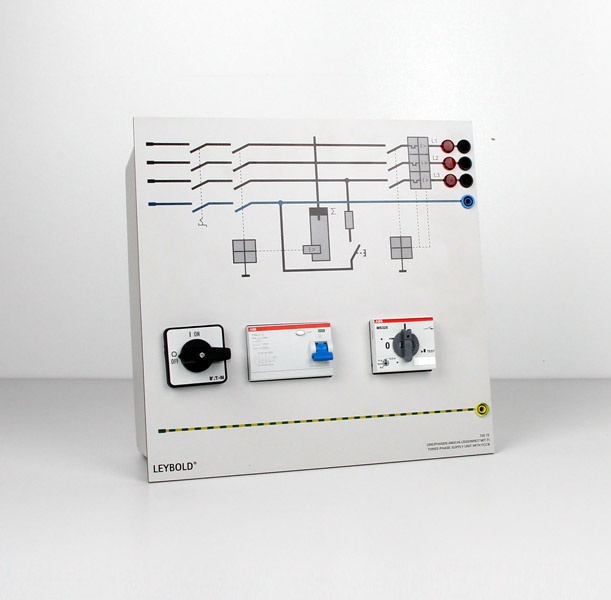 Three-phase terminal unit with RCD
