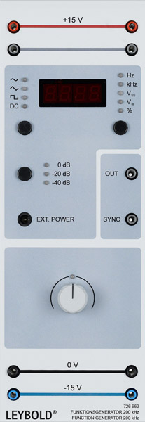 Function generator 200 kHz