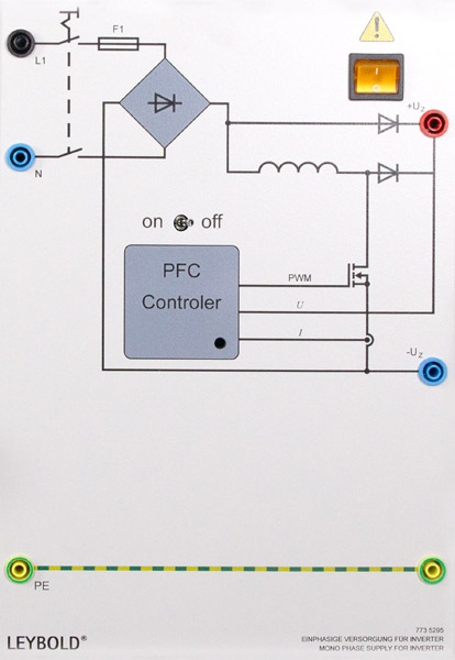 DC power supply 390 V, 6 A, (PFC)