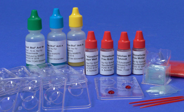 Experiment kit de luxe "Artificial Blood"