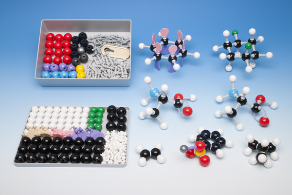 Molecule building set for teachers, organic