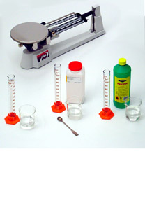 Determining the density of a liquid - Determining mass and volume