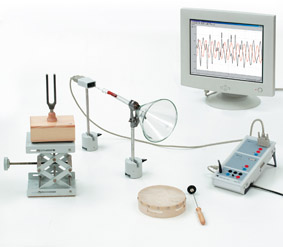 Propagation of sound in the form of pressure fluctuations – Recording using Sensor-CASSY