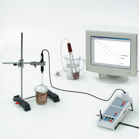 How heat insulation depends on the material - Measurement with Sensor-CASSY