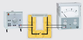 How electric current gives rise to heat and light - Assembly using connector blocks