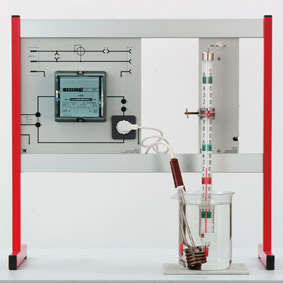 Conversion of electrical energy into thermal energy - Measurement via AC meter