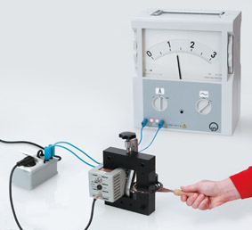 Model of a high-current transformer - Induction furnace