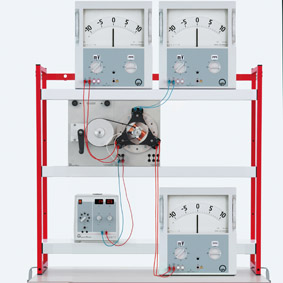 Generating a three-pole alternating voltage - Demonstration via demo multimeter